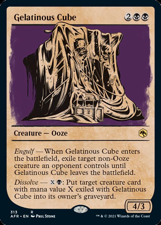 Gelatinous Cube (Showcase) [Dungeons & Dragons: Adventures in the Forgotten Realms] - The Mythic Store | 24h Order Processing
