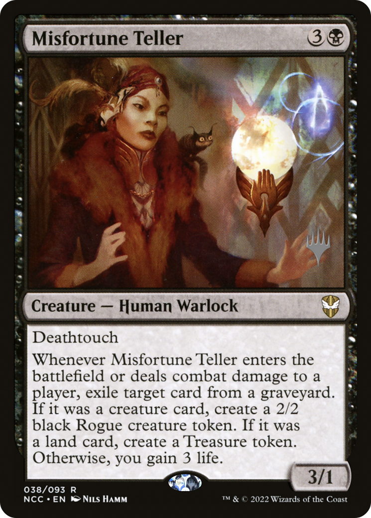Misfortune Teller (Promo Pack) [Streets of New Capenna Commander Promos] - The Mythic Store | 24h Order Processing