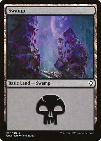 Swamp (295) [Commander Anthology Volume II] - The Mythic Store | 24h Order Processing