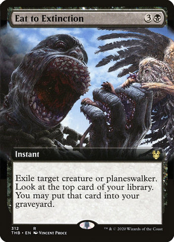 Eat to Extinction (Extended Art) [Theros Beyond Death] - The Mythic Store | 24h Order Processing