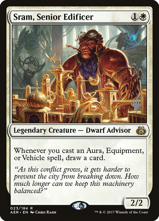 Sram, Senior Edificer [Aether Revolt Promos] - The Mythic Store | 24h Order Processing