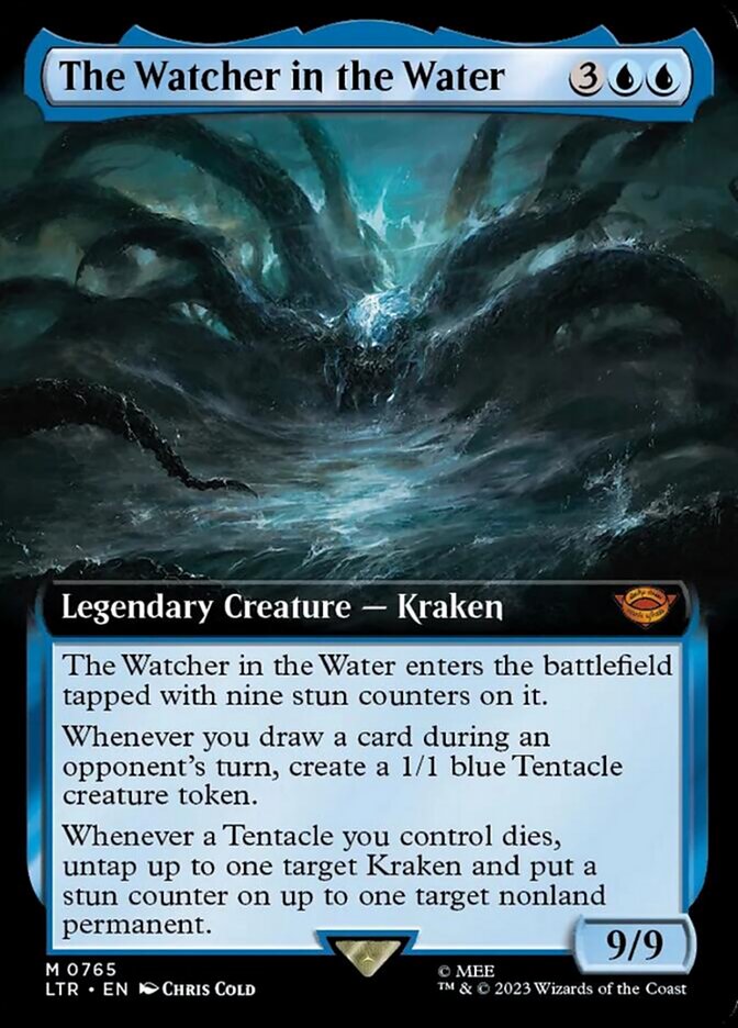 The Watcher in the Water (Extended Art) (Surge Foil) [The Lord of the Rings: Tales of Middle-Earth] - The Mythic Store | 24h Order Processing