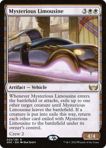Mysterious Limousine (Promo Pack) [Streets of New Capenna Promos] - The Mythic Store | 24h Order Processing