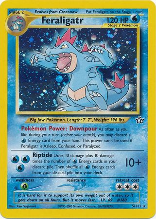 Feraligatr (5/111) [Neo Genesis Unlimited] - The Mythic Store | 24h Order Processing