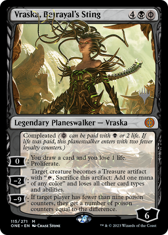 Vraska, Betrayal's Sting (Promo Pack) [Phyrexia: All Will Be One Promos] - The Mythic Store | 24h Order Processing