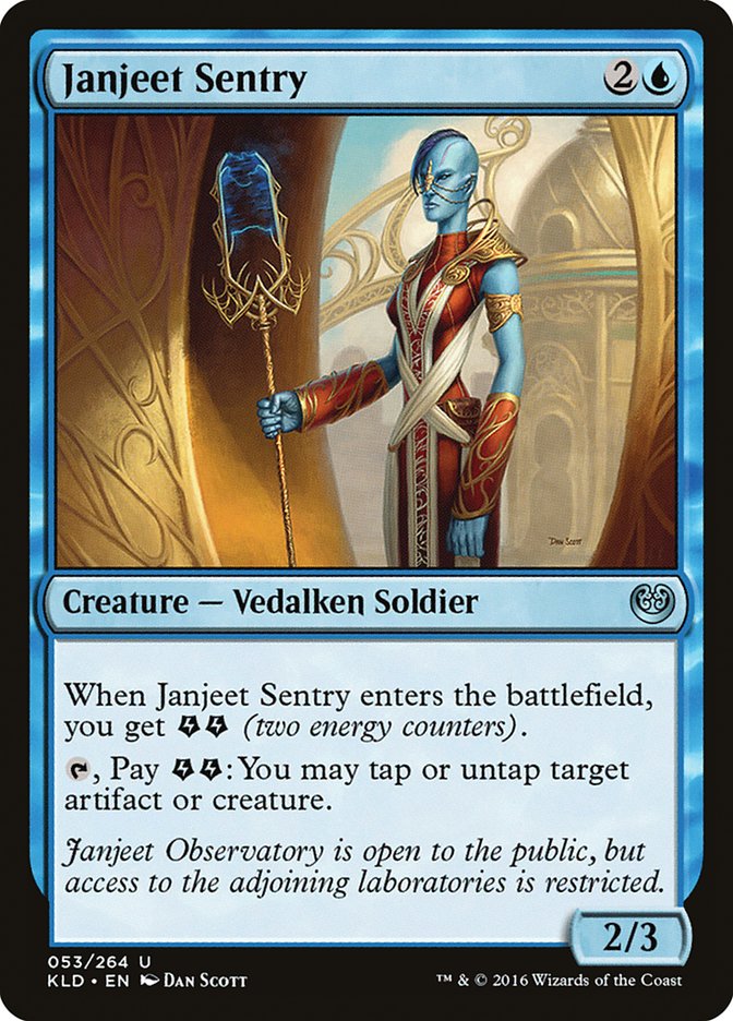 Janjeet Sentry [Kaladesh] - The Mythic Store | 24h Order Processing