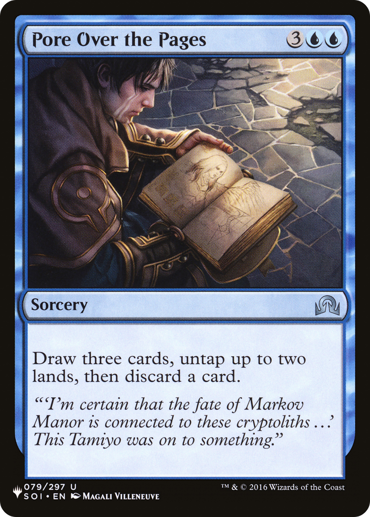 Pore Over the Pages [The List] - The Mythic Store | 24h Order Processing