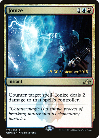 Ionize [Guilds of Ravnica Prerelease Promos] - The Mythic Store | 24h Order Processing