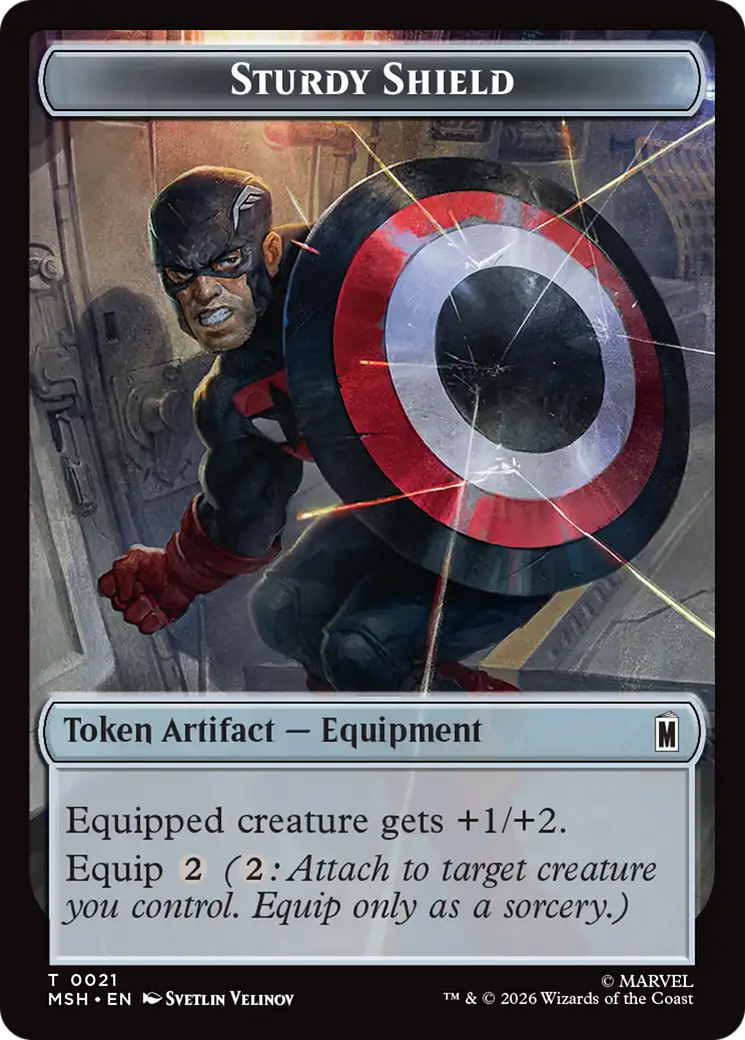The Tiger God // Sturdy Shield Double-Sided Token [Marvel Super Heroes Tokens] - The Mythic Store | 24h Order Processing