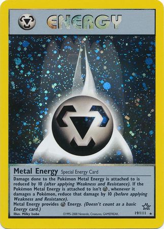 Metal Energy (19/111) [Neo Genesis Unlimited] - The Mythic Store | 24h Order Processing
