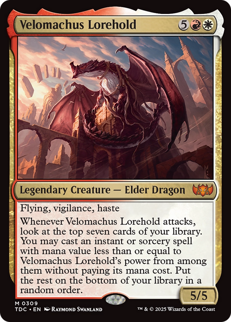 Velomachus Lorehold [Tarkir: Dragonstorm Commander] - The Mythic Store | 24h Order Processing