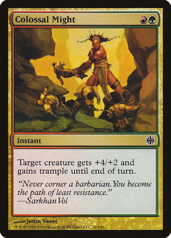 Colossal Might [Alara Reborn] - The Mythic Store | 24h Order Processing