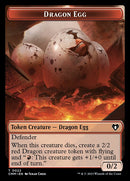 Eldrazi // Dragon Egg Double-Sided Token [Commander Masters Tokens] - The Mythic Store | 24h Order Processing