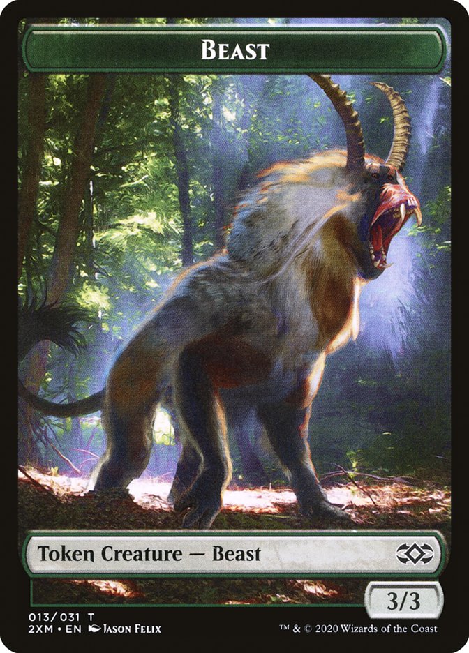 Beast Token [Double Masters Tokens] - The Mythic Store | 24h Order Processing