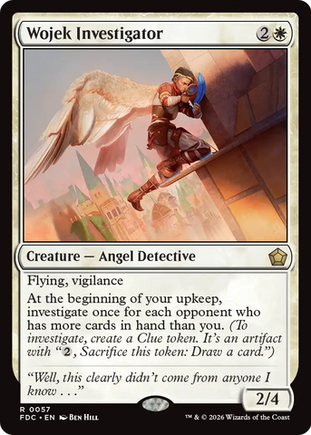 Wojek Investigator [Foundations Commander] - The Mythic Store | 24h Order Processing