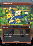 Vandalblast (Borderless) (Surge Foil) [Fallout] - The Mythic Store | 24h Order Processing