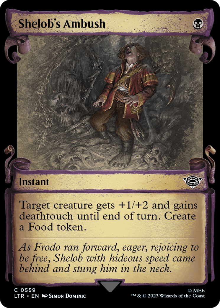 Shelob's Ambush [The Lord of the Rings: Tales of Middle-Earth Showcase Scrolls] - The Mythic Store | 24h Order Processing