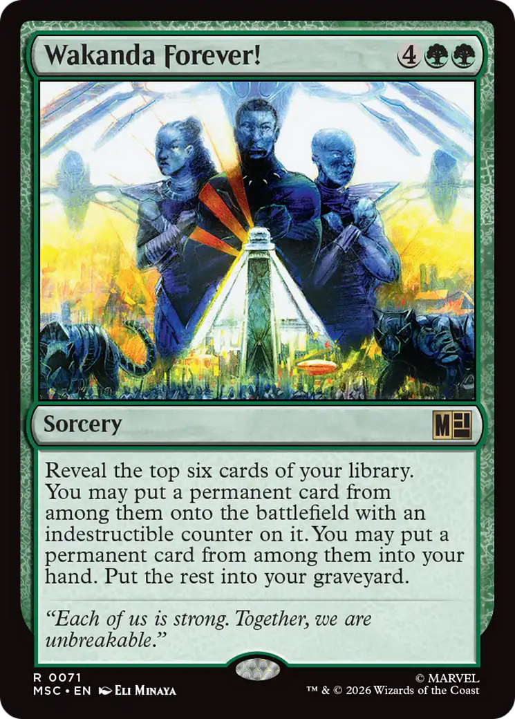 Wakanda Forever! [Marvel Super Heroes Commander] - The Mythic Store | 24h Order Processing