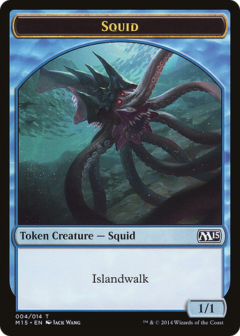Squid Token [Magic 2015 Tokens] - The Mythic Store | 24h Order Processing