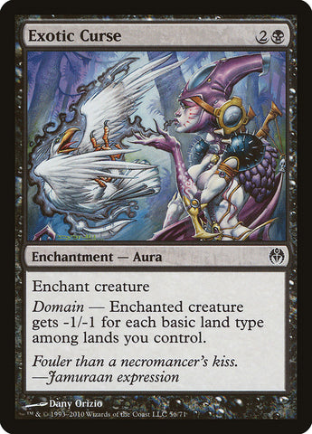 Exotic Curse [Duel Decks: Phyrexia vs. the Coalition] - The Mythic Store | 24h Order Processing
