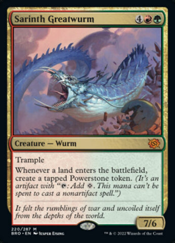 Sarinth Greatwurm [The Brothers' War] - The Mythic Store | 24h Order Processing