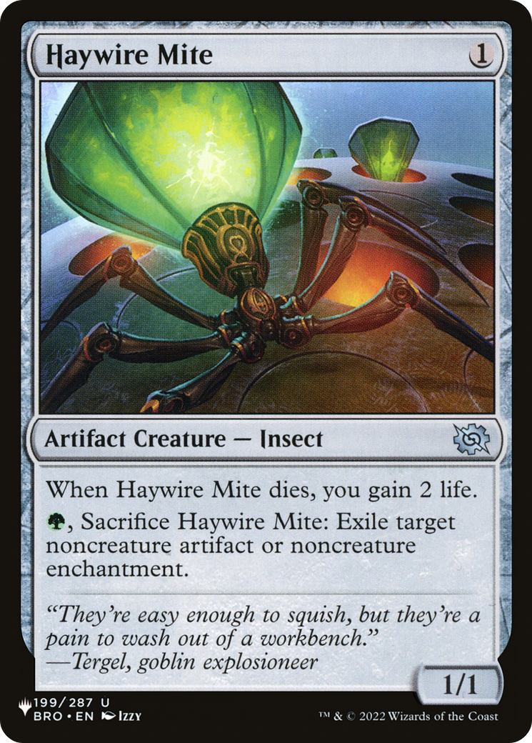 Haywire Mite [The List] - The Mythic Store | 24h Order Processing