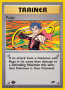 Koga (106/132) [Gym Challenge 1st Edition] - The Mythic Store | 24h Order Processing