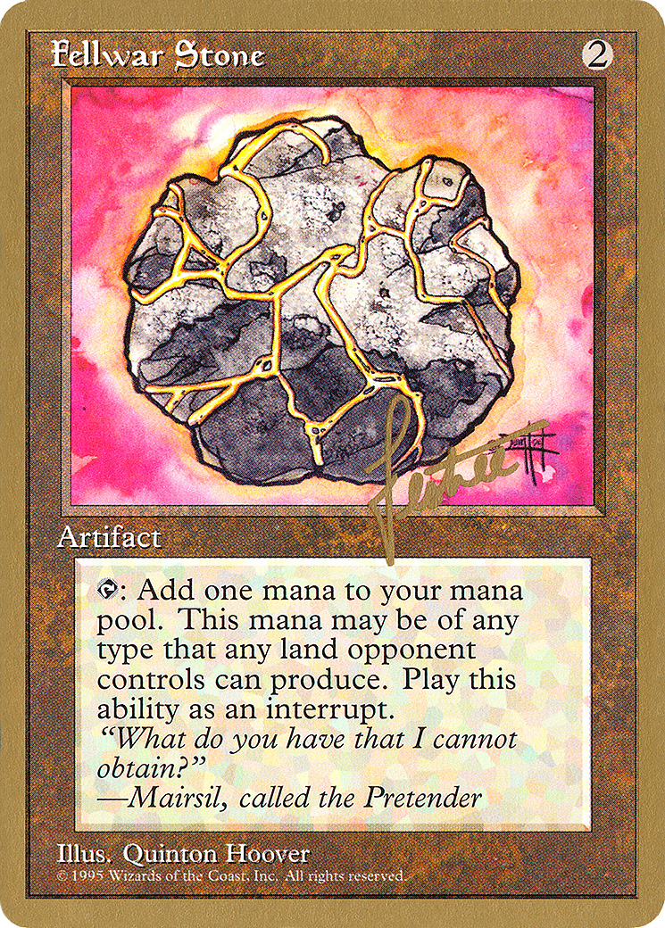 Fellwar Stone (Bertrand Lestree) [Pro Tour Collector Set] - The Mythic Store | 24h Order Processing