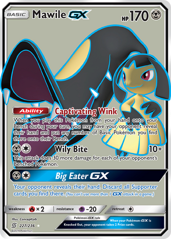 Mawile GX (227/236) [Sun & Moon: Unified Minds] - The Mythic Store | 24h Order Processing