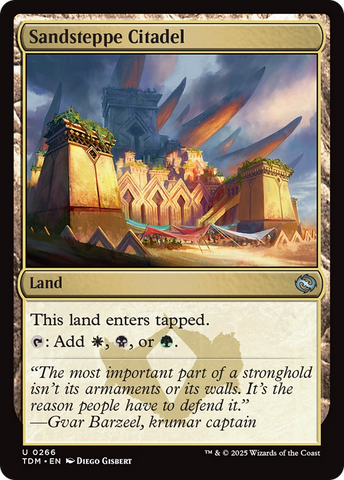Sandsteppe Citadel [Tarkir: Dragonstorm] - The Mythic Store | 24h Order Processing
