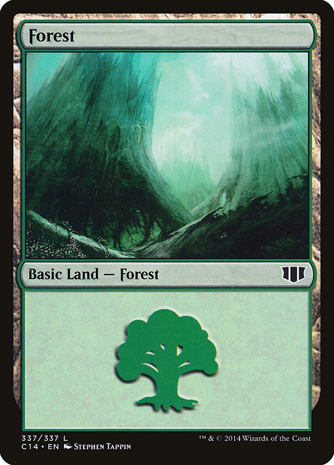 Forest (337) [Commander 2014] - The Mythic Store | 24h Order Processing