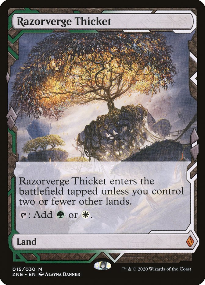 Razorverge Thicket (Expeditions) [Zendikar Rising Expeditions] - The Mythic Store | 24h Order Processing