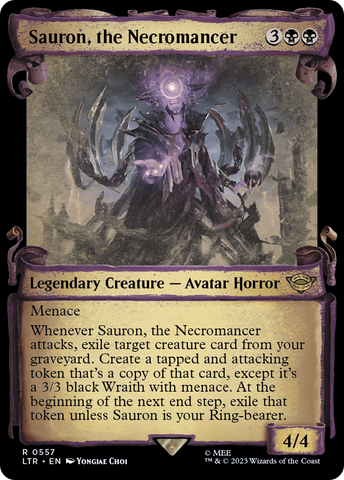 Sauron, the Necromancer [The Lord of the Rings: Tales of Middle-Earth Showcase Scrolls] - The Mythic Store | 24h Order Processing