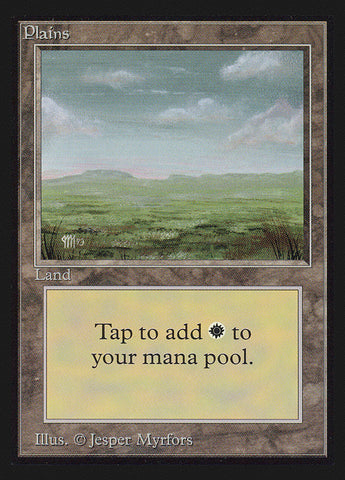 Plains (Signature on Left) [International Collectors' Edition] - The Mythic Store | 24h Order Processing