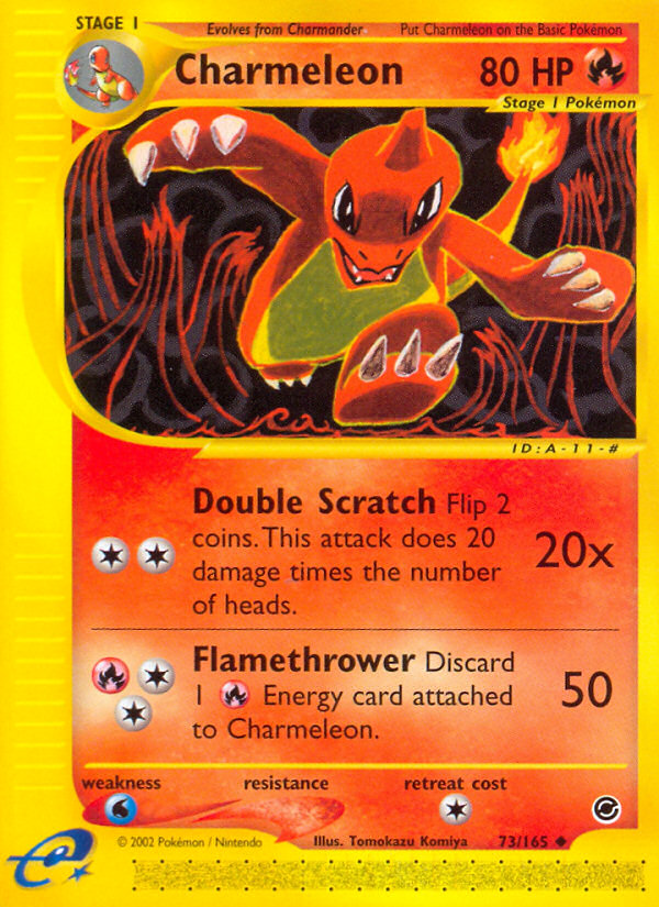 Charmeleon (73/165) [Expedition: Base Set] - The Mythic Store | 24h Order Processing