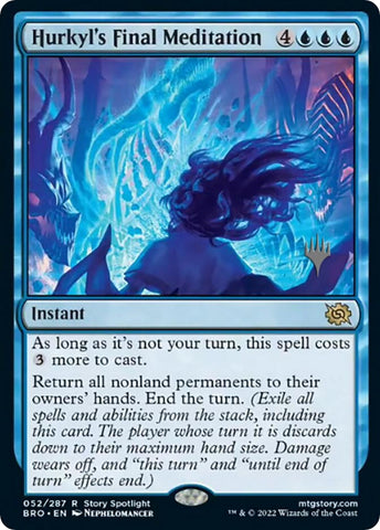 Hurkyl's Final Meditation (Promo Pack) [The Brothers' War Promos] - The Mythic Store | 24h Order Processing