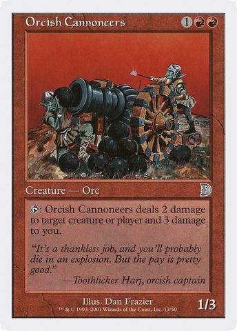 Orcish Cannoneers [Deckmasters] - The Mythic Store | 24h Order Processing