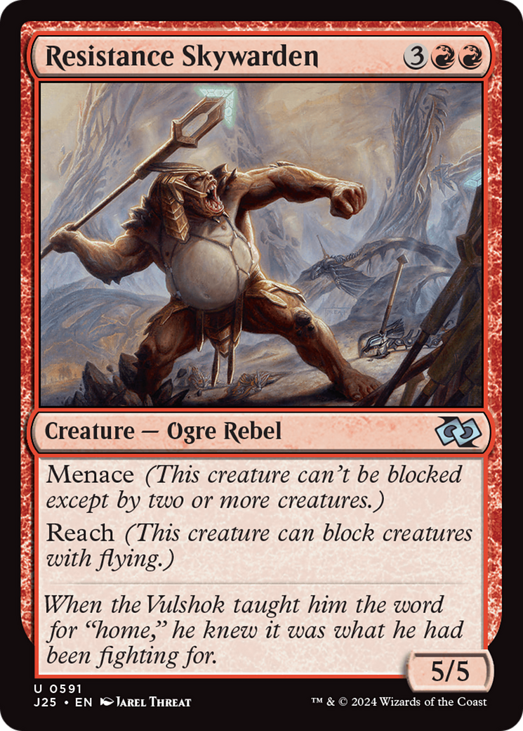 Resistance Skywarden [Foundations Jumpstart] - The Mythic Store | 24h Order Processing