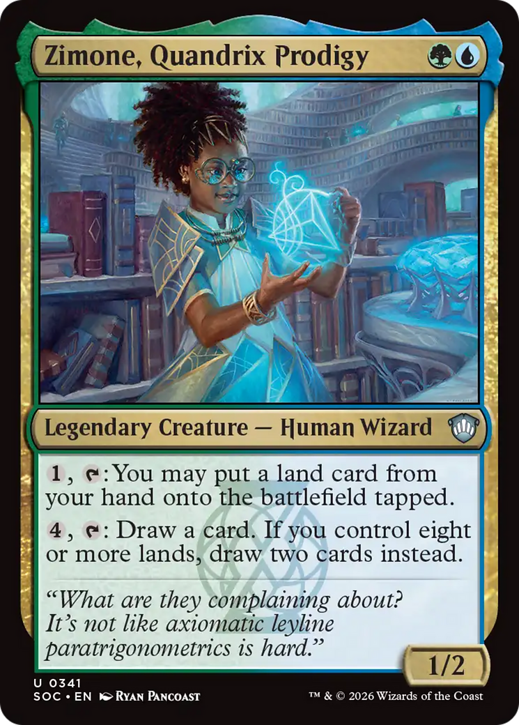 Zimone, Quandrix Prodigy [Secrets of Strixhaven Commander] - The Mythic Store | 24h Order Processing