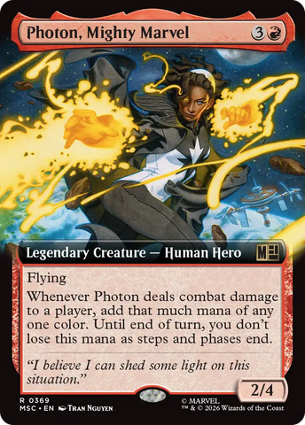 Photon, Mighty Marvel (Extended Art) [Marvel Super Heroes Commander] - The Mythic Store | 24h Order Processing