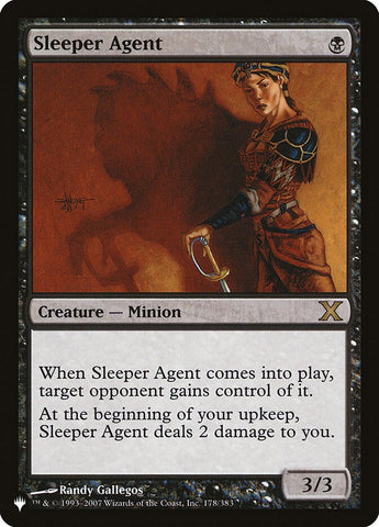 Sleeper Agent [The List] - The Mythic Store | 24h Order Processing