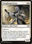 Thunderous Orator [The List] - The Mythic Store | 24h Order Processing