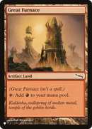 Great Furnace (MRD) [The List] - The Mythic Store | 24h Order Processing