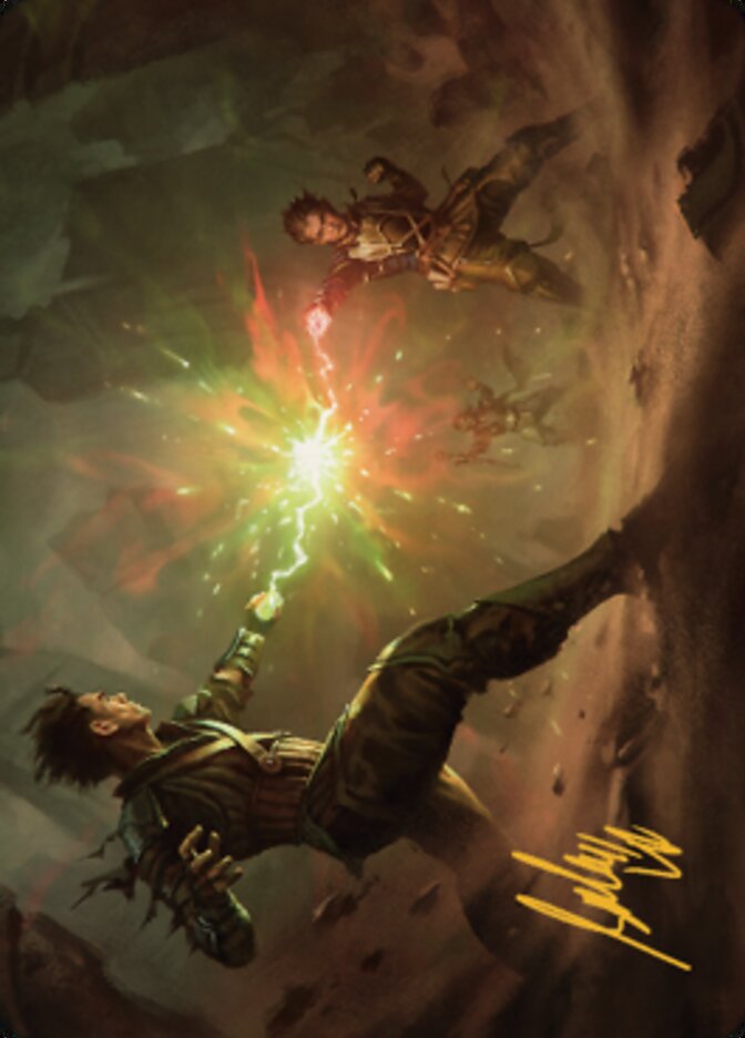 Brotherhood's End Art Card (Gold-Stamped Signature) [The Brothers' War Art Series] - The Mythic Store | 24h Order Processing