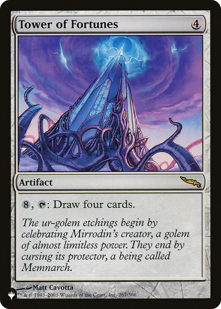 Tower of Fortunes [The List] - The Mythic Store | 24h Order Processing