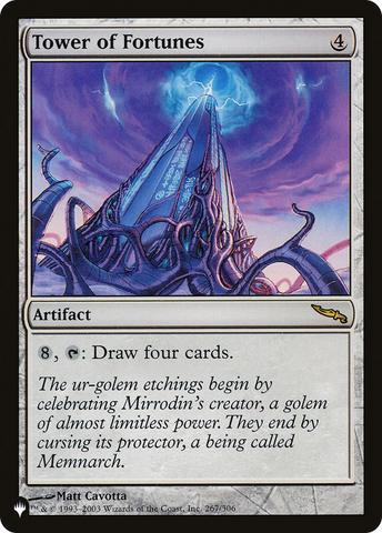 Tower of Fortunes [The List] - The Mythic Store | 24h Order Processing