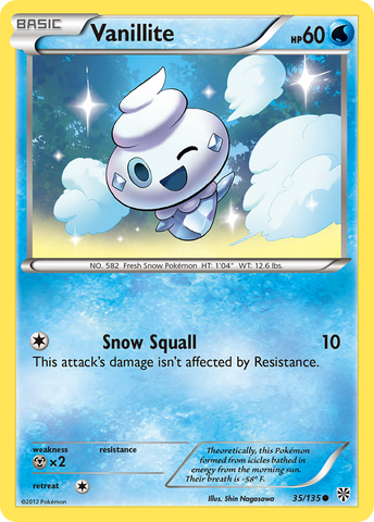 Vanillite (35/135) [Black & White: Plasma Storm] - The Mythic Store | 24h Order Processing