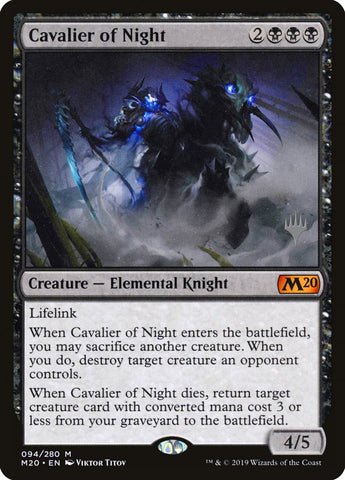 Cavalier of Night (Promo Pack) [Core Set 2020 Promos] - The Mythic Store | 24h Order Processing