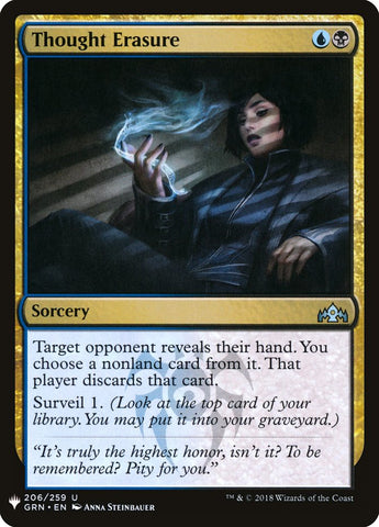 Thought Erasure [Mystery Booster] - The Mythic Store | 24h Order Processing