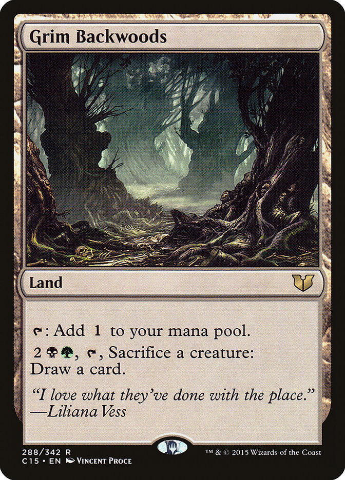 Grim Backwoods [Commander 2015] - The Mythic Store | 24h Order Processing